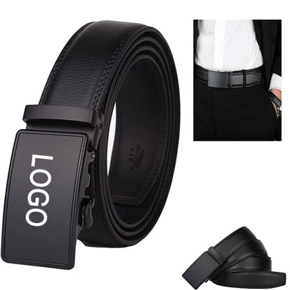 Men's Belt Real Leather With Automatic Buckle