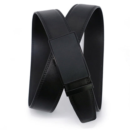 Men's Belt Real Leather With Automatic Buckle
