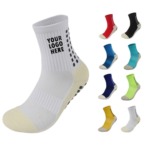 Mid-tube non-slip wear-resistant socks
