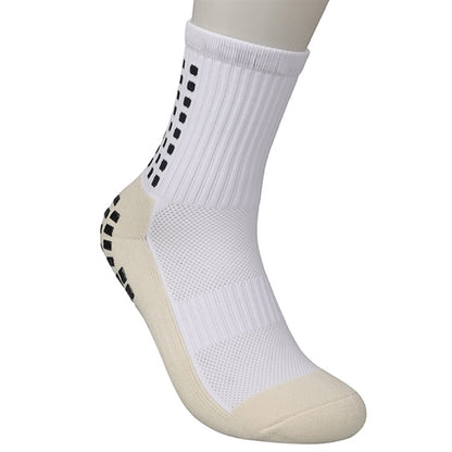 Mid-tube non-slip wear-resistant socks