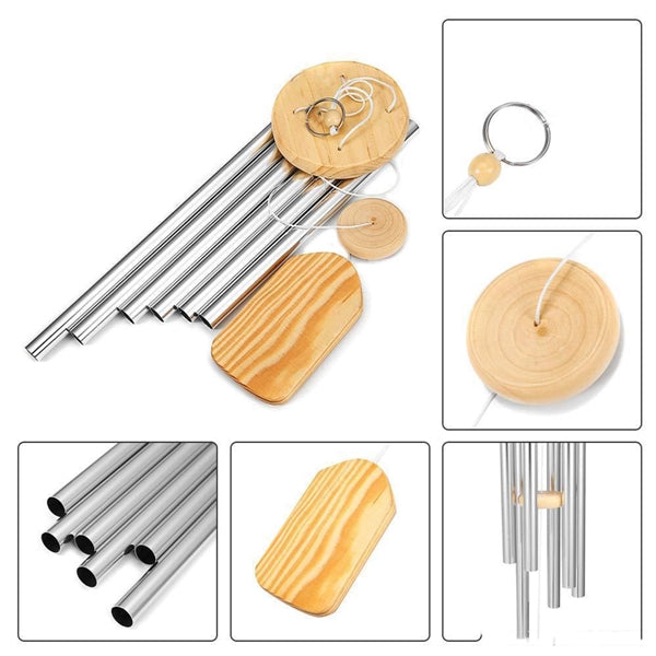 Furnishing Pendant Aluminum Tube Music Wind Chime
