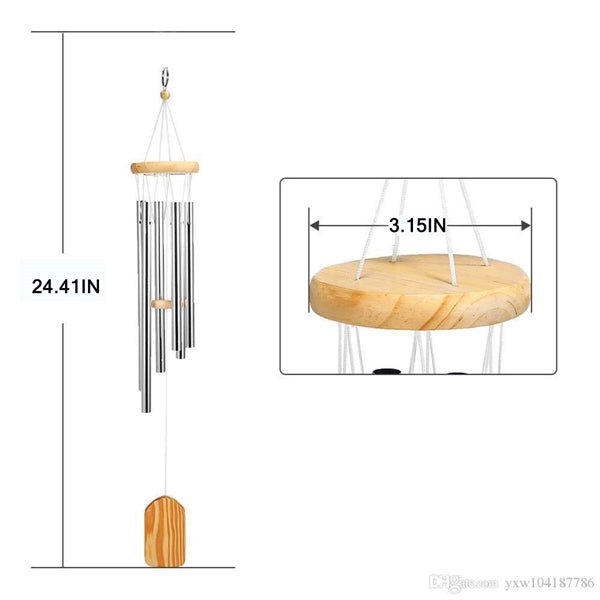 Furnishing Pendant Aluminum Tube Music Wind Chime