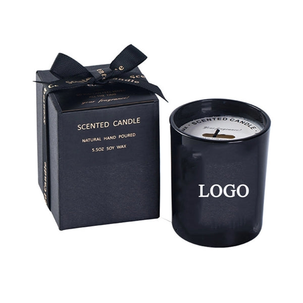 Soy wax scented candle