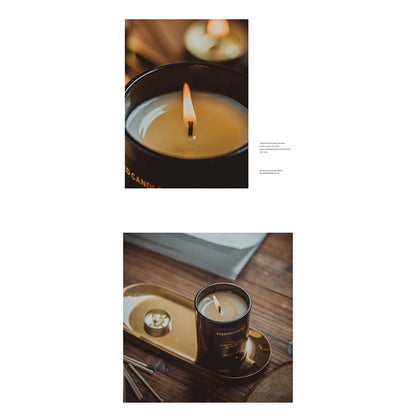 Soy wax scented candle