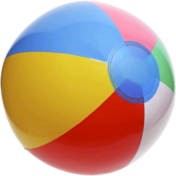 Inflatable  Classic Rainbow Color 12 Inch  Beach Balls