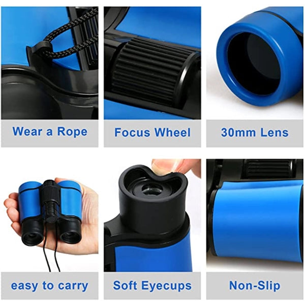 4*30mm Kids Binoculars Shock Proof