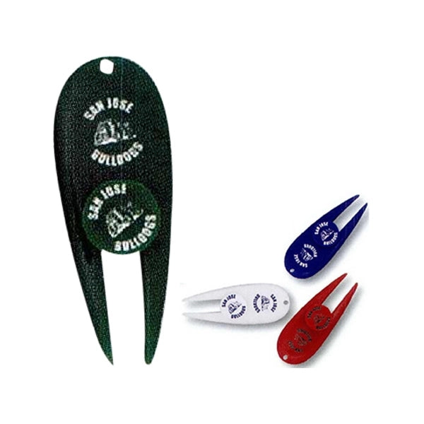 Divot ball marker set