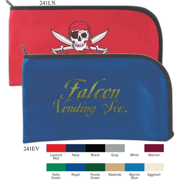 Curved Zipper Bag