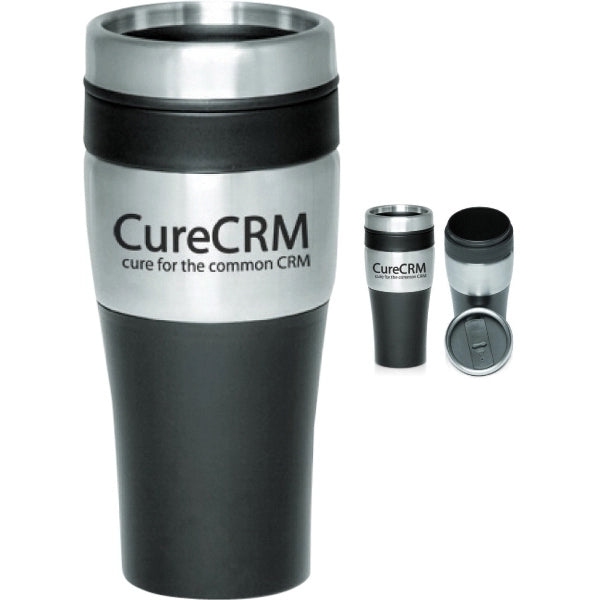 16 oz. Insulated Plastic Travel Mug