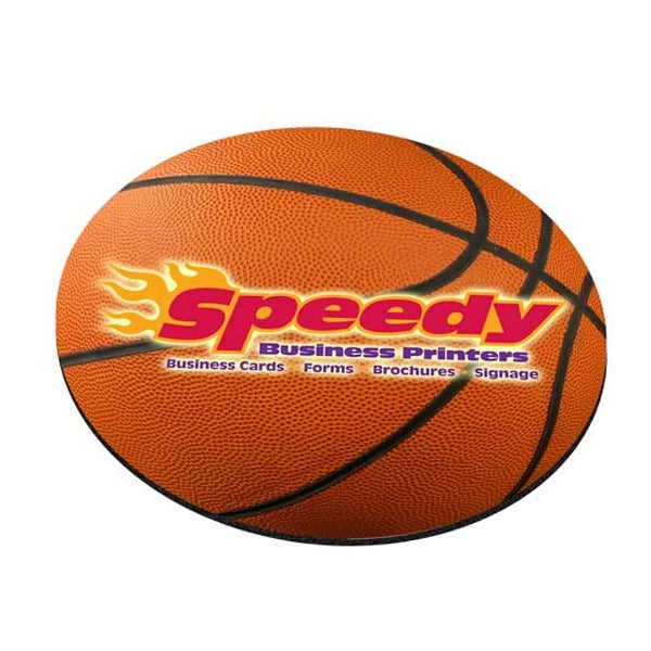 Standard Shape Mousepad - Basketball