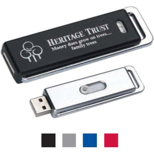 Slide USB flash drive