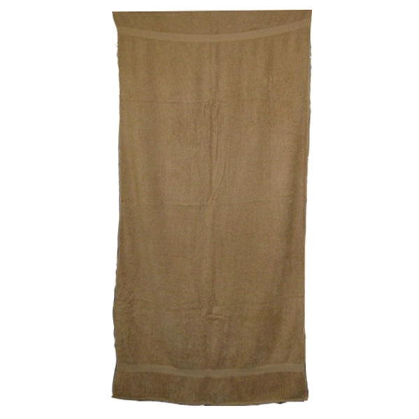Tan 24x48 Shuttleless Loom Bath Towel
