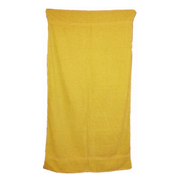 Sunshine Yellow 30x52 Terry Cotton Bath Towel.