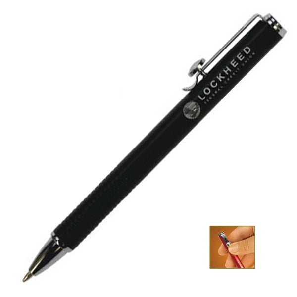 Clippenger Metal Retractable Ballpoint Pen