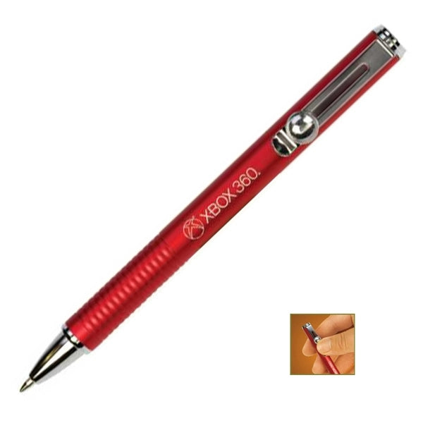 Clippenger Metal Retractable Ballpoint Pen