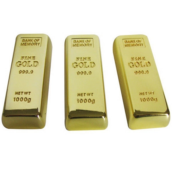 USB Storage Drive - Gold Bar - US3 - U171 - 1GB