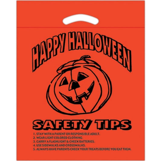 Trick or Treat Plastic Die Cut/Orange - Happy Halloween