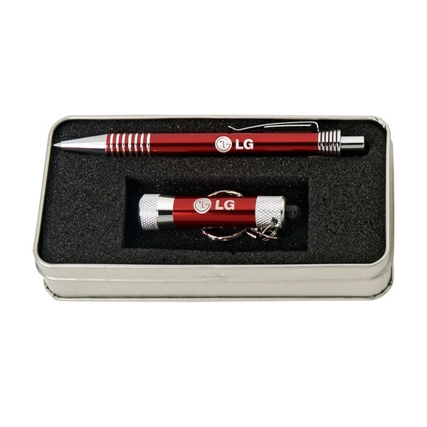 Pen and flashlight