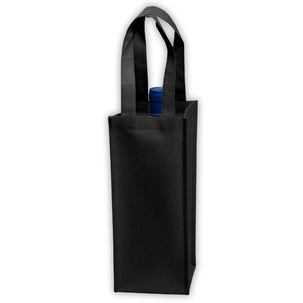 Wine Tote - 1 Bottle Bag - Screen Print