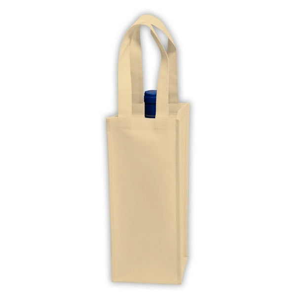 Wine Tote - 1 Bottle Bag - Screen Print