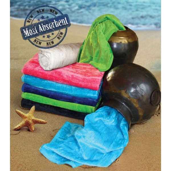 32x64 Silky Velour type Beach Towels.