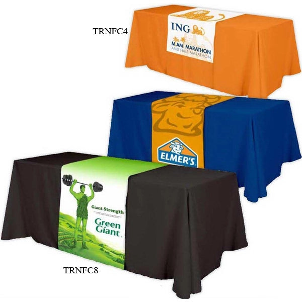 Table Runner - (Front, Top) - All Over Dye Sub
