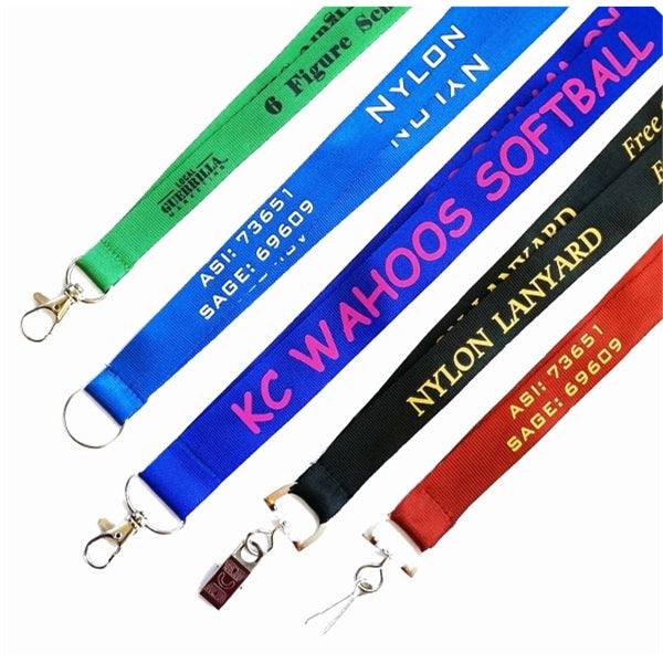 Rush Nylon Lanyard