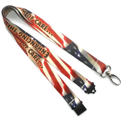 1/2 Dye-Sublimation Lanyard w/ Safety Breakaway