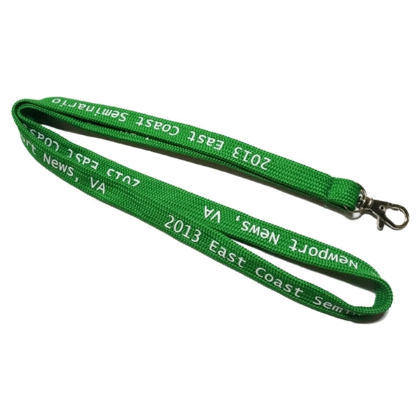 Tube Lanyard w/ Custom Logo &  Attachment Event