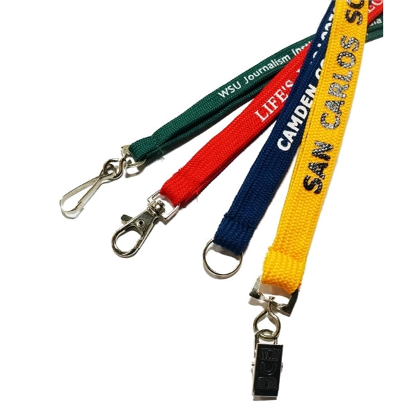 5-Days Rush Tube Lanyards w/ Custom Imprint