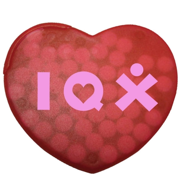 Heart Shaped Credit Card Mints