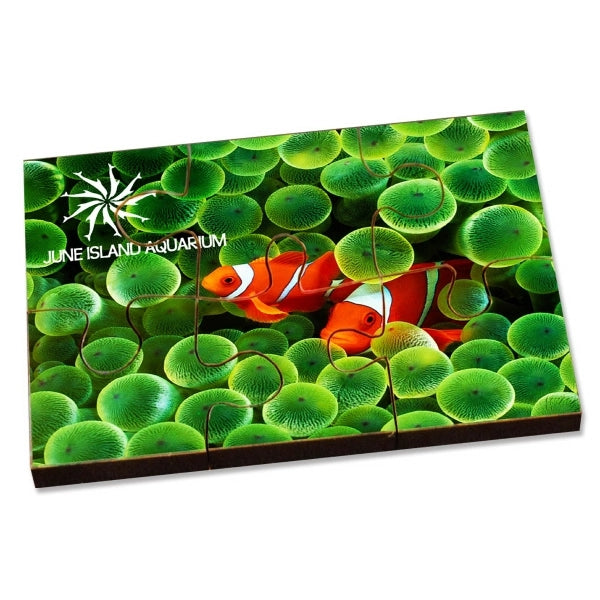 Ultra Vivid Recycled Wood Puzzle