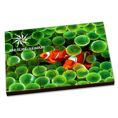 Ultra Vivid Recycled Wood Puzzle