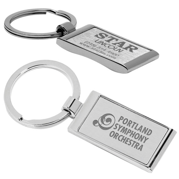 GEO Economy Laser Engraved Metal Keyholder